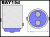Żarówka Led P21/5W Bay15d 24x SMD3030 12V Biały Zimny 6000K OPTICON PREMIUM