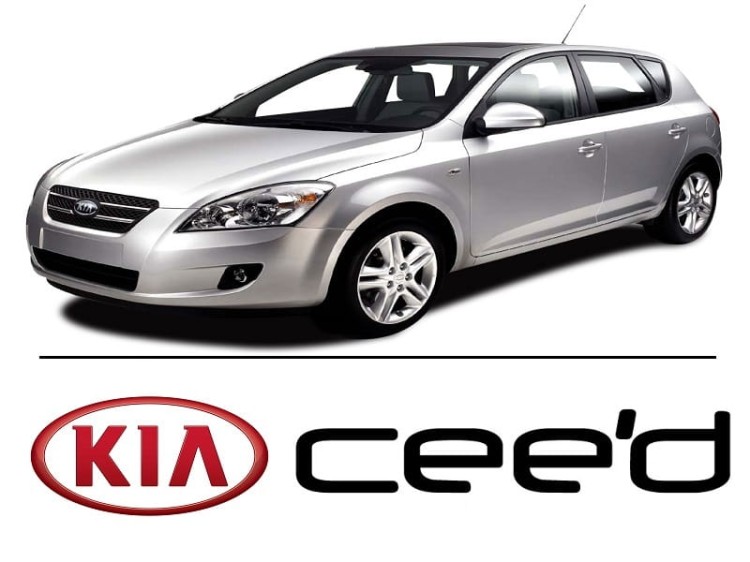 Kia Ceed I - Zestaw oświetlenia wnętrza LED - 4 żarówki