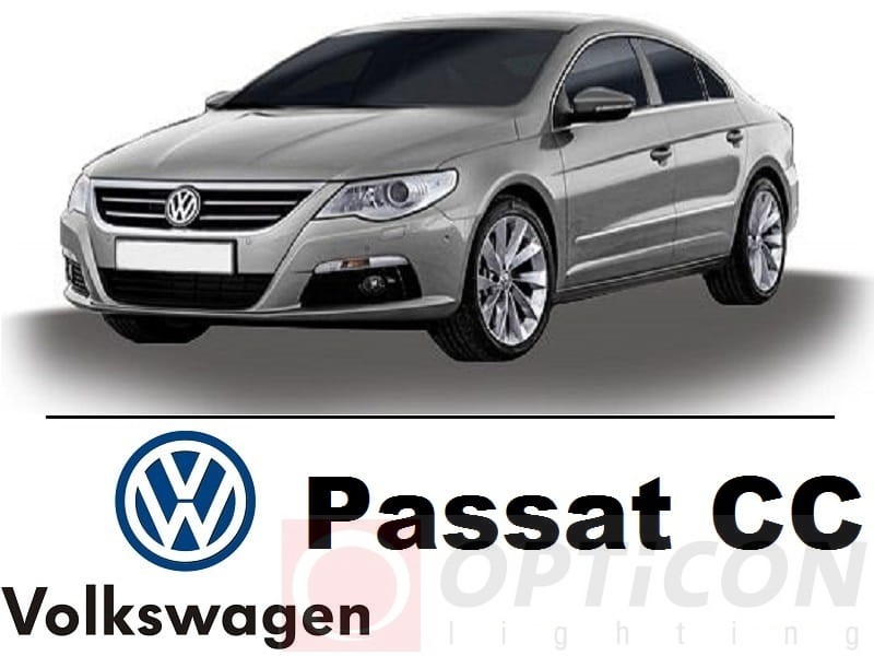 Volkswagen Passat CC - Zestaw oświetlenia kabiny LED Standard 6000K - 9 żarówek
