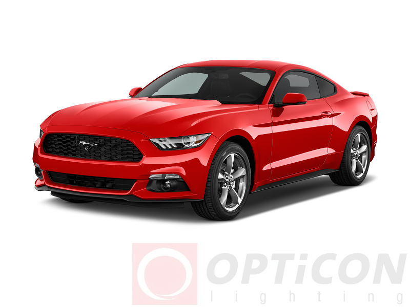  Ford Mustang VI - Zestaw oświetlenie kabiny LED Premium - 8 żarówek 