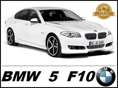 BMW 5 F10 - Zestaw oświetlenie kabiny LED Premium - 18 żarówek