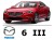 Mazda 6 III Sedan - Zestaw oświetlenie kabiny LED 6000K Premium - 10 żarówek