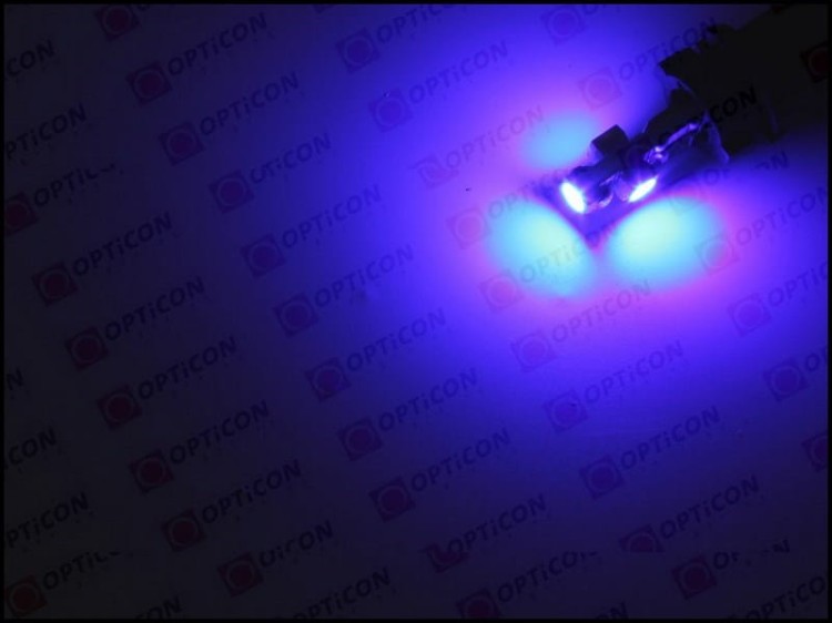 Żarówka Led T5 R5 3x SMD3528 12V Zegary W1,2W Niebieski