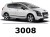 Peugeot 3008 - Zestaw oświetlenie kabiny LED Standard 6000K - 13 żarówek