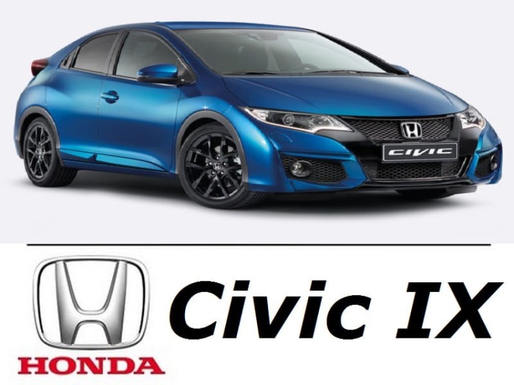 Honda Civic IX - Zestaw oświetlenie kabiny LED 6000K Standard - 6 żarówek