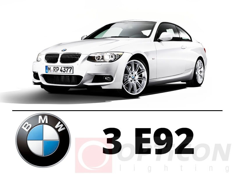 BMW E92 Coupe - Zestaw oświetlenie kabiny LED Premium - 18 żarówek 