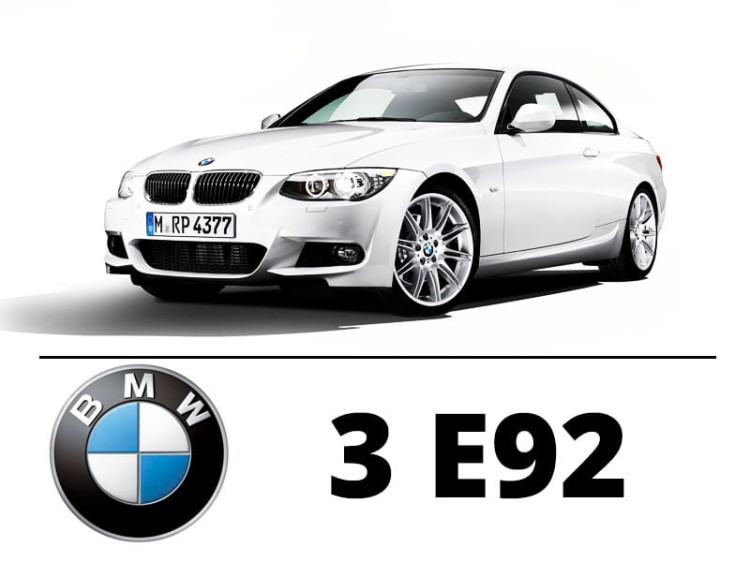 BMW E92 Coupe - Zestaw oświetlenie kabiny LED Premium - 18 żarówek 