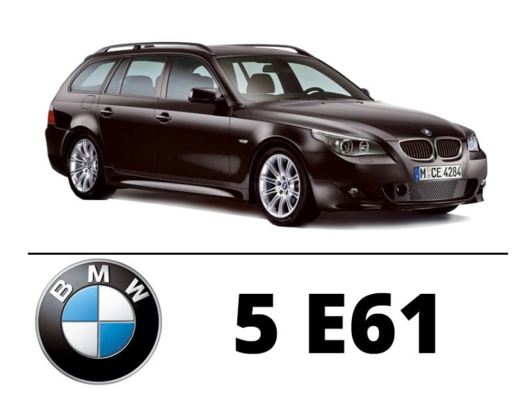  BMW E61 Touring - Zestaw oświetlenie kabiny LED Premium - 18 żarówek 