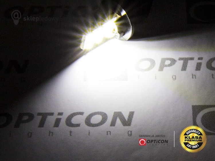 Żarówka Led W5W T10 6x SMD5050 12V Biały Zimny 6000K