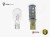 Żarówka Led W16W T15 27x SMD 2835 12V 24V Pomarańczowy OPTICON