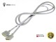 Konektor do Taśm Led 4pin-4pin 100cm - Połączenie dwóch Taśm