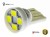 Żarówka Led W5W T10 4x SMD 2835 12V Biały Zimny 6000K OPTICON