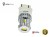 Dodge Grand Caravan V USA - Światło wsteczne / cofania LED P27W 3156 Opticon Premium - 1 żarówka