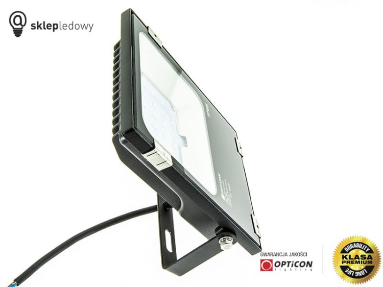 Naświetlacz LED 30W 10-30V DC 2600lm Halogen Biały Zimny 6000K OPTICON
