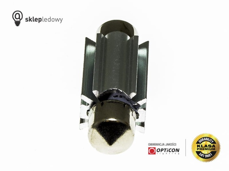 Audi - Oświetlenie tablicy rejestracyjnej LED Żarówka C5W 36mm Opticon PREMIUM - 1 sztuka