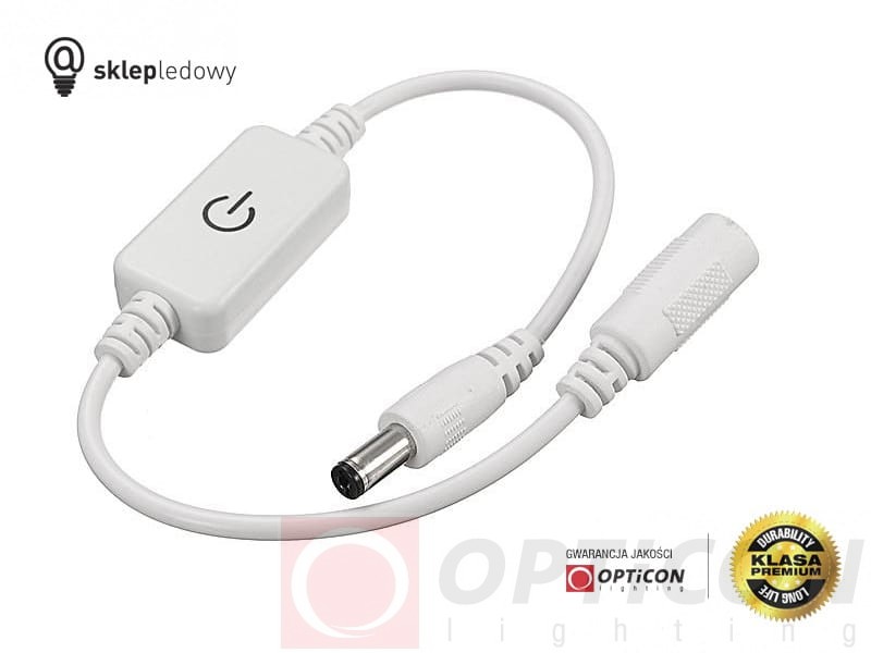 Ściemniacz Dotykowy do Taśm Led 4A 12V / 24V - DC-DC