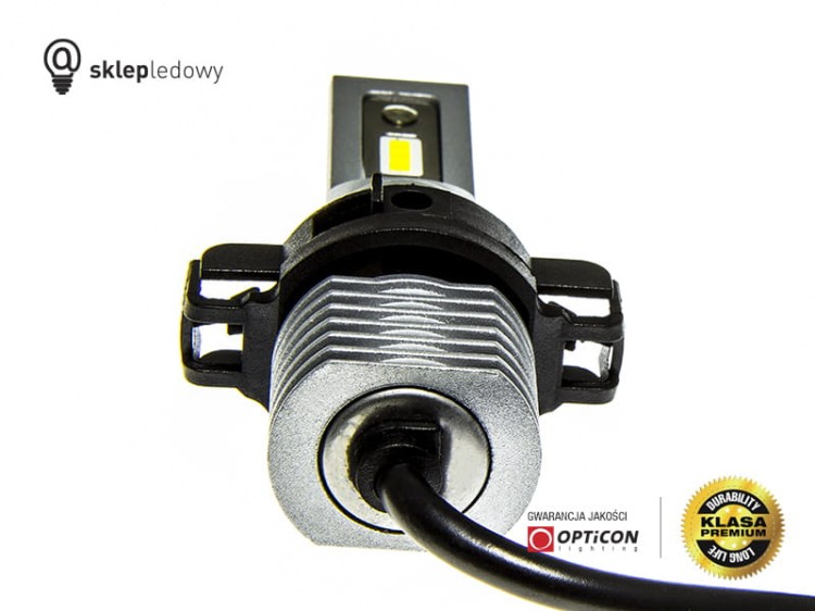 Żarówka LED PSX24W 10W 12V 24V DC 1200lm 6000K OPTICON PREMIUM