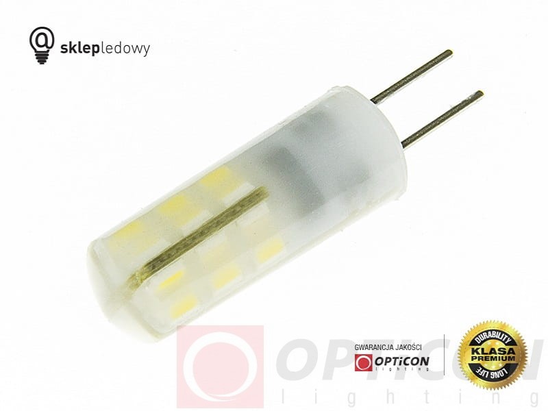Żarówka G4 LED 1,5W 12V AC/DC 24x SMD3014 150lm Biały Dzienny 4500K