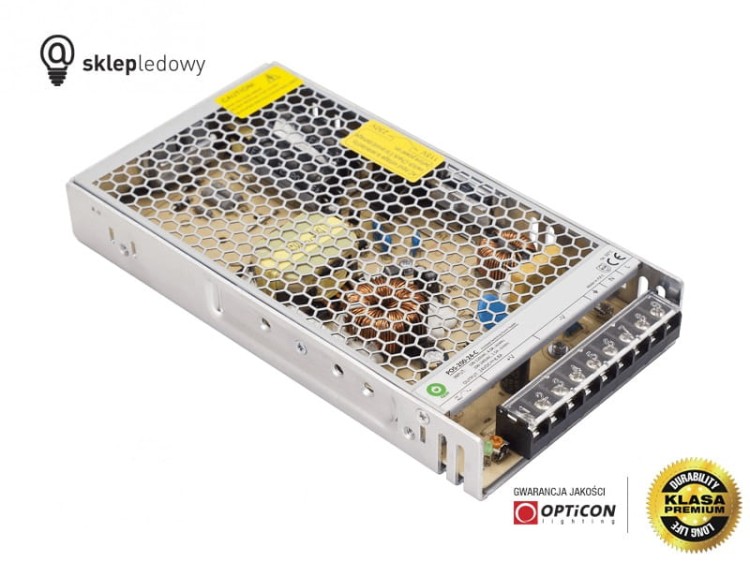 Zasilacz POS Power POS-200-24-C 8,5A 200W do Taśm Led z 230V do 24V Modułowy IP20
