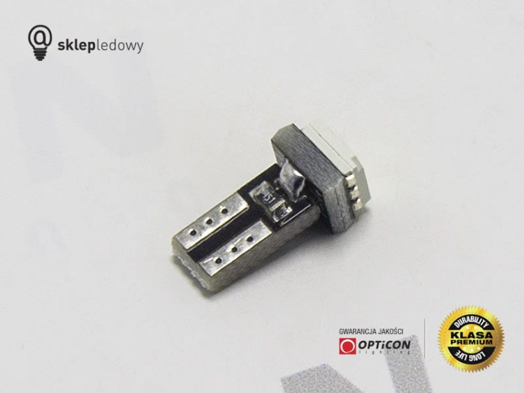 Żarówka Led W1,2W T5 R5 1x SMD5050 12V Zielony