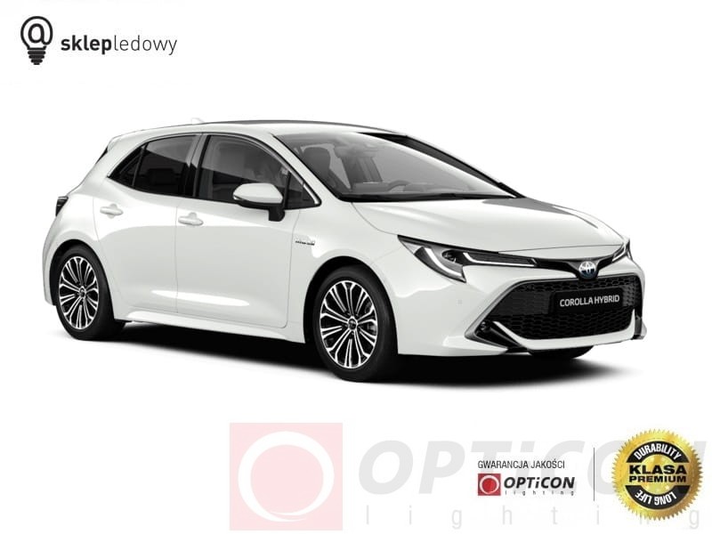 Toyota Corolla XII Hatchback - Zestaw oświetlenia kabiny LED 6000K Standard - 6 żarówek