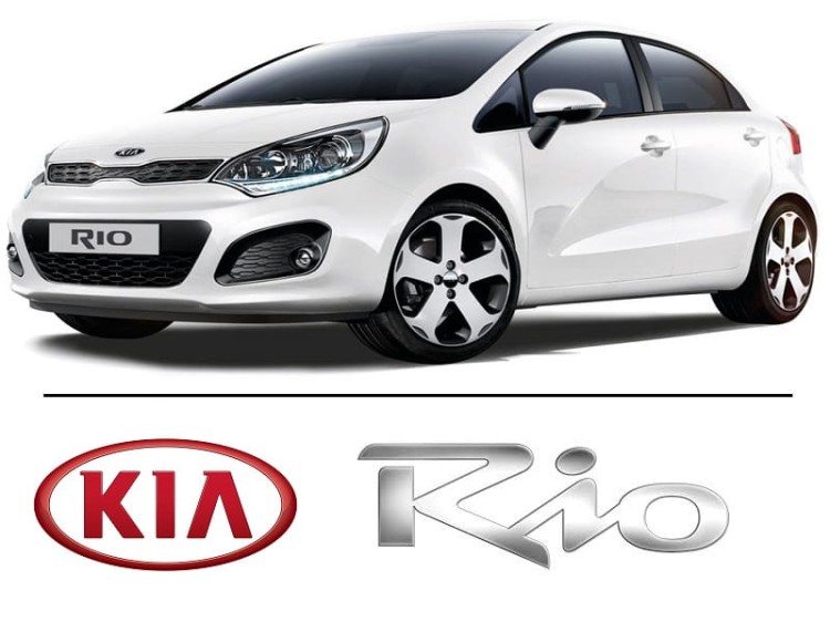 KIA Rio III - Zestaw oświetlenie kabiny LED 6000K Standard - 7 żarówek