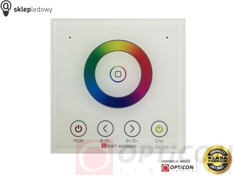 Panel OPTICON RGBW jednostrefowy Radiowy 2,4G