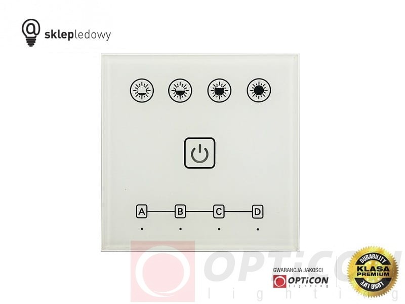 Panel OPTICON MONO wielostrefowy Radiowy 2,4G