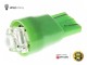 Żarówka Led W5W T10 1x FLUX 12V Zielony