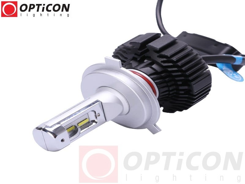 Żarówka LED H4 25W 12V DC 2500lm 6500K OPTICON PREMIUM