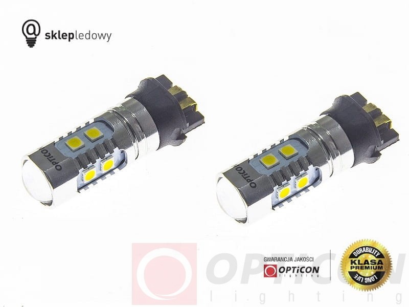 Volvo S90 USA - Światła kierunkowskazów LED PWy24W CANBUS Opticon Premium - Zestaw 2 żarówki