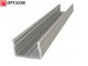 Profil LED S2 Srebrny aluminium anodowane - 1 metr