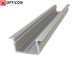 Profil LED G2 Srebrny aluminium anodowane - 1 metr