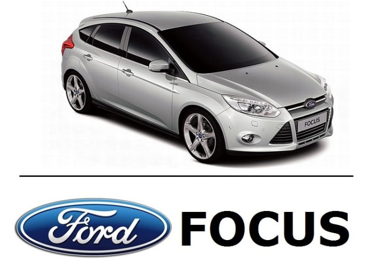 Ford Focus III - Zestaw oświetlenie kabiny LED 6000K Standard - 7 żarówek