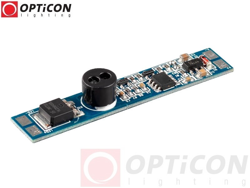 Włącznik LED Bezdotykowy do profili 8A 12V / 24V DC ON/OFF + Ściemniacz