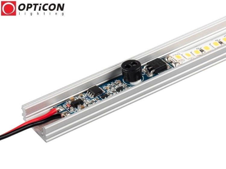Włącznik LED Bezdotykowy do profili 8A 12V / 24V DC ON/OFF + Ściemniacz