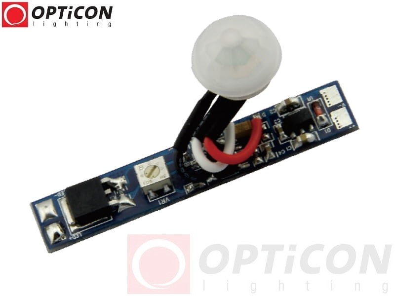 Włącznik LED Czujnik Ruchu do profili 8A 12V / 24V DC ON/OFF