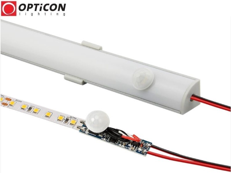 Włącznik LED Czujnik Ruchu do profili 8A 12V / 24V DC ON/OFF