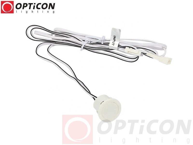 Włącznik LED Dotykowy 4A 12V / 24V DC ON/OFF + Ściemniacz - Biały