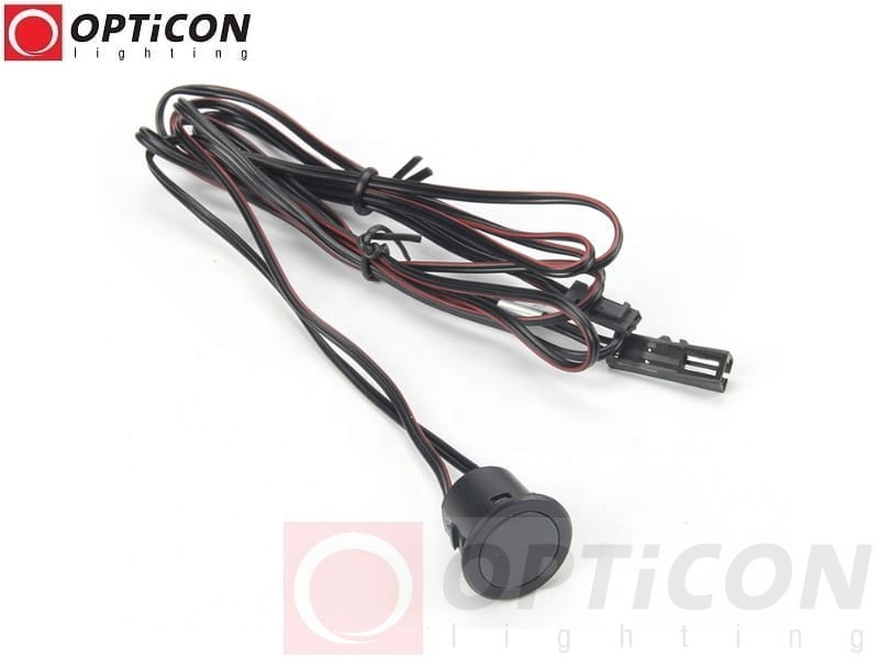 Włącznik LED Dotykowy 4A 12V / 24V DC ON/OFF + Ściemniacz - Czarny