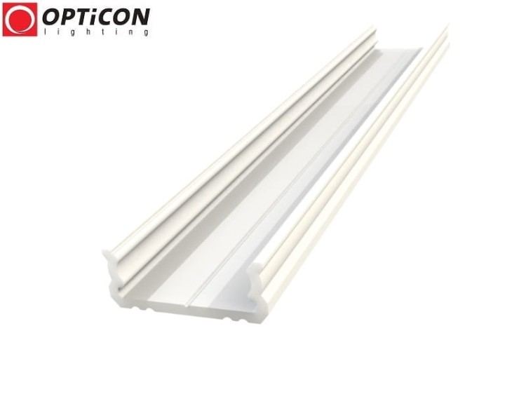 Profil LED S1 Biały aluminium anodowane - 1 metr