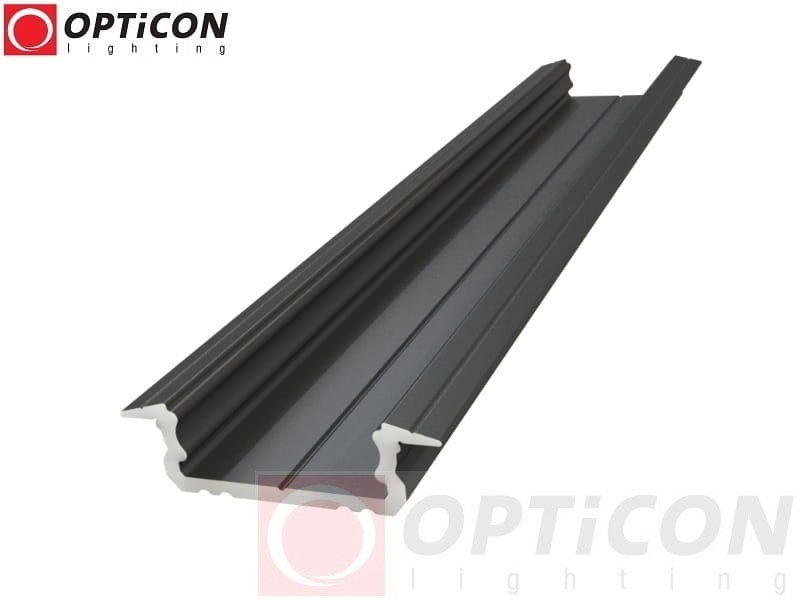 Profil LED G1 Czarny aluminium anodowane - 1 metr