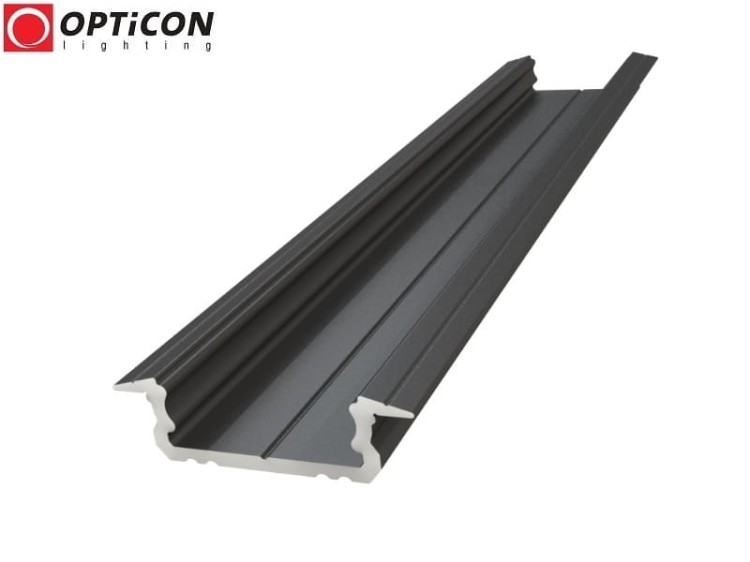 Profil LED G1 Czarny aluminium anodowane - 1 metr