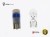 Żarówka Led W5W T10 1x SMD3030 12V DC Niebieski OPTICON PREMIUM