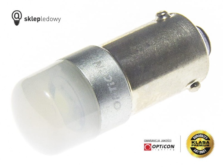 Żarówka Led H6W Bax9s SMD3030 12V Biały Dzienny 4500K