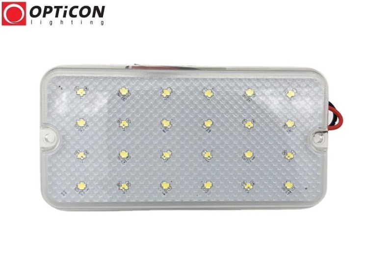 Panel LED 4,8W 24x SMD2835 10-30V DC 120st Biały Zimny 6000K 12V 24V OPTICON