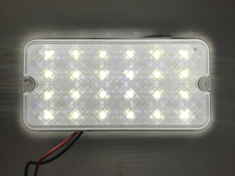 Panel LED 4,8W 24x SMD2835 10-30V DC 120st Biały Zimny 6000K 12V 24V OPTICON