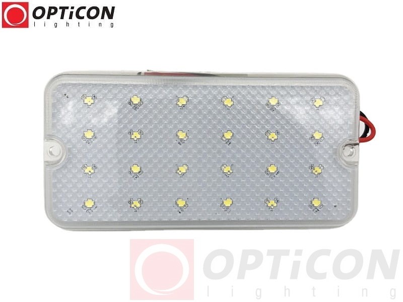 Panel LED 4,8W 24x SMD2835 10-30V DC 120st Biały Ciepły 3000K 12V 24V OPTICON