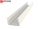 Profil LED S2 Biały aluminium anodowane - 1 metr