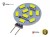 Żarówka G4 LED 1,5W 9x SMD 5630 10-30V DC 150lm Biały Zimny 6000K 12V 24V Opticon Premium